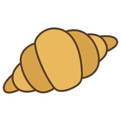 illustration of croissant