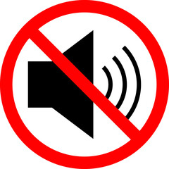 Muted Speaker Icon. Volume off icon. Vector illustration