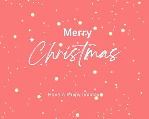 christmas greeting card