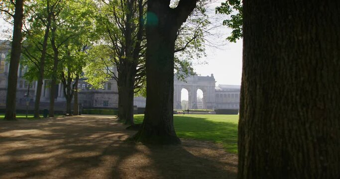 Leopold park in Brussels Belgium