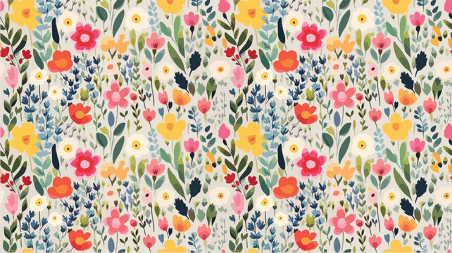 seamless ditsy flowers repeating pattern, tiny flowers pattern, ditsy, liberty , meadow, floral