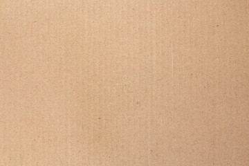 Fototapeta premium Cardboard sheet texture background, detail of recycle brown paper box pattern.