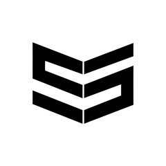 SS MODERN LOGO DESIGN 