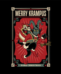 Merry Krampus Dark Christmas
