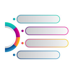 Obraz premium Infographic Table