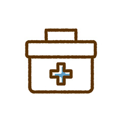 薬箱　治療　アイコン