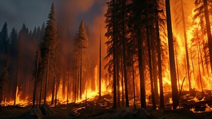 Forest Fire in Canada