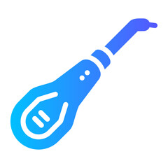 dental irrigator Gradient icon