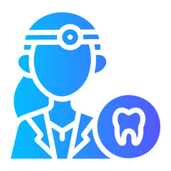 dentist Gradient icon