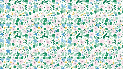seamless ditsy flowers repeating pattern, tiny flowers pattern, ditsy, liberty , meadow, floral
