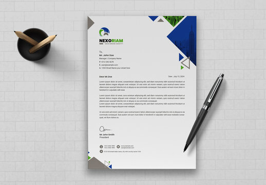 Letterhead Template