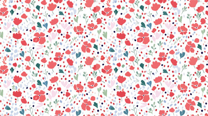 seamless ditsy flowers repeating pattern, tiny flowers pattern, ditsy, liberty , meadow, floral
