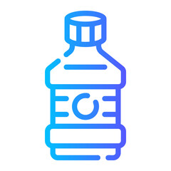 mouthwash Line Gradient Icon