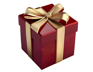 Gift boxes for Christmas and New Year on transparent background PNG
