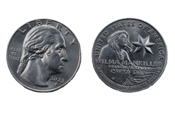 Wilma Mankiller 2022, American Women Quarters