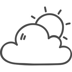 Cloud storage icon symbol vector image. Illustration of the database server hosting cloud system digital design image