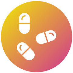 Capsule Vector Icon Design Illustration