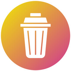 Trash Vector Icon Design Illustration