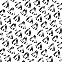 Triangular spirals form texture