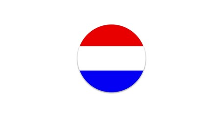 Netherlands flag icon, Western Europe