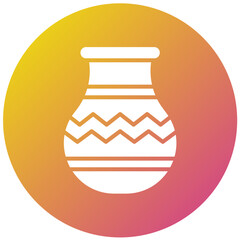 Pottery Vector Icon Design Illustration