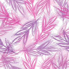 Fototapeta na wymiar Palm foliage. Print for luxury fashion fabric, clothes, wallpaper.