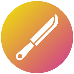 Knife Vector Icon Design Illustration