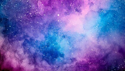 abstract background with drops, Colorful Universe: Nebula Dust Spots in Abstract