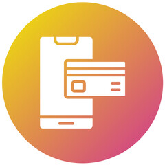 Card Payment Vector Icon Design Illustration