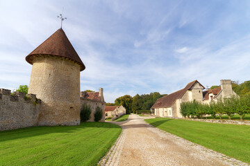 The Domain of Villarceaux in the French Vexin Regional Nature park