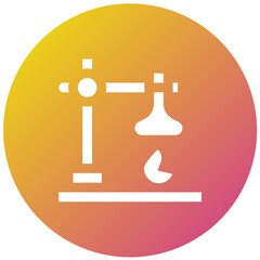 Bunsen Burner Vector Icon Design Illustration