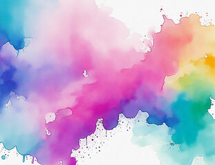 Water Color background Abstract texture Generative AI Image