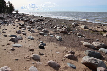 beach and rocks