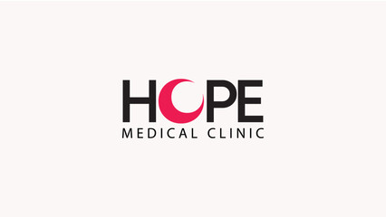 medical logo, word mark logo,clinic logo, hope logo