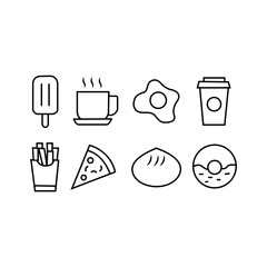 line vector icon set.