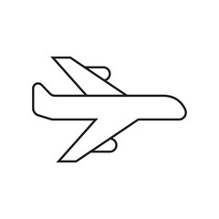 airplane icon vector