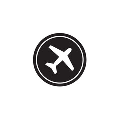 airplane icon vector