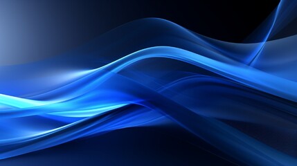 Abstract classic blue screensaver