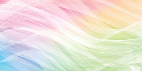 波　カラフル　シルク　夏　背景　