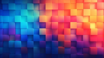 Gradient geometric background