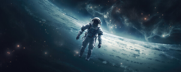 Astronaut lost deep in space