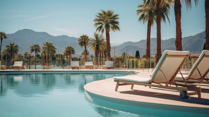 Fototapeta premium Dreamy Vacation Getaway