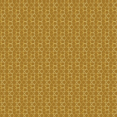 Background with seamless pattern in arabic style