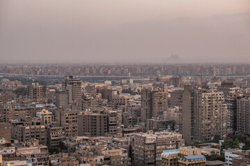 Fototapeta na wymiar Ciudad El Cairo, Egipto