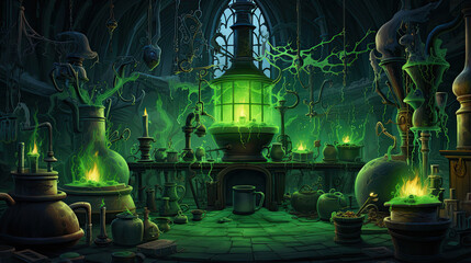 Witch's Potion Laboratory