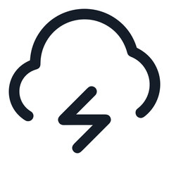 Cloud storage icon symbol vector image. Illustration of the database server hosting cloud system digital design image