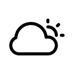 Cloud storage icon symbol vector image. Illustration of the database server hosting cloud system digital design image