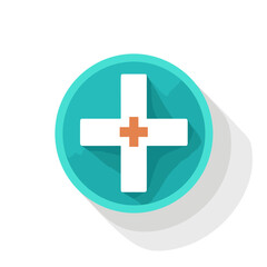 Obraz premium Dental clinic filled gradient logo. Medical insurance. Plus sign. Cross symbol. Design element. Created with artificial intelligence. Ai art for corporate branding, diagnostic imaging service