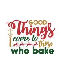 Christmas Kitchen Towels Svg Bundle, Christmas Baking Svg, Apron Baking Quotes Svg