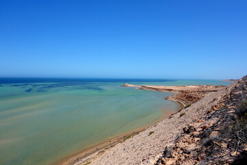 Fototapeta na wymiar view of the beach in west australia